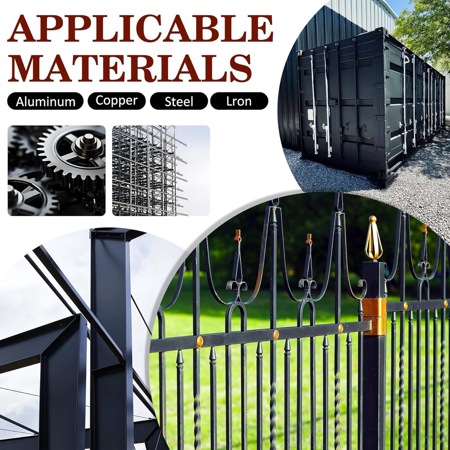 Rust Converter for Metal - Black Metal Primer and Rust Remover, Reformer ＆ Encapsulator, Long-lasting Anti-Rust Effect, Inhibitor Paint for Cars and Various Surfaces - 64 fl. oz