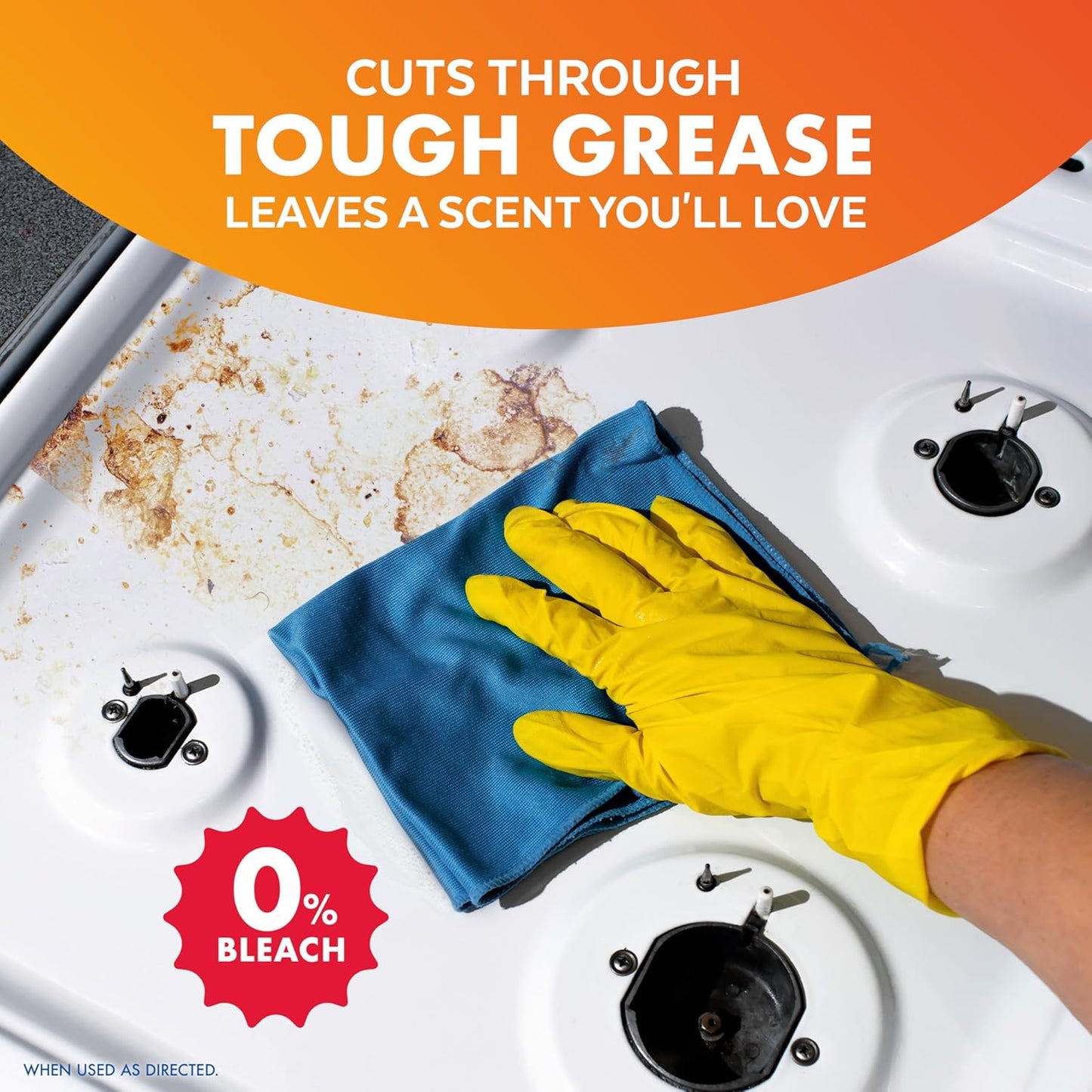 Lysol All Purpose Cleaner Spray, Multi-Purpose Disinfecting Spray, Kitchen & Bathroom Cleaner, Mango & Hibiscus Scent, 32 Fl Oz