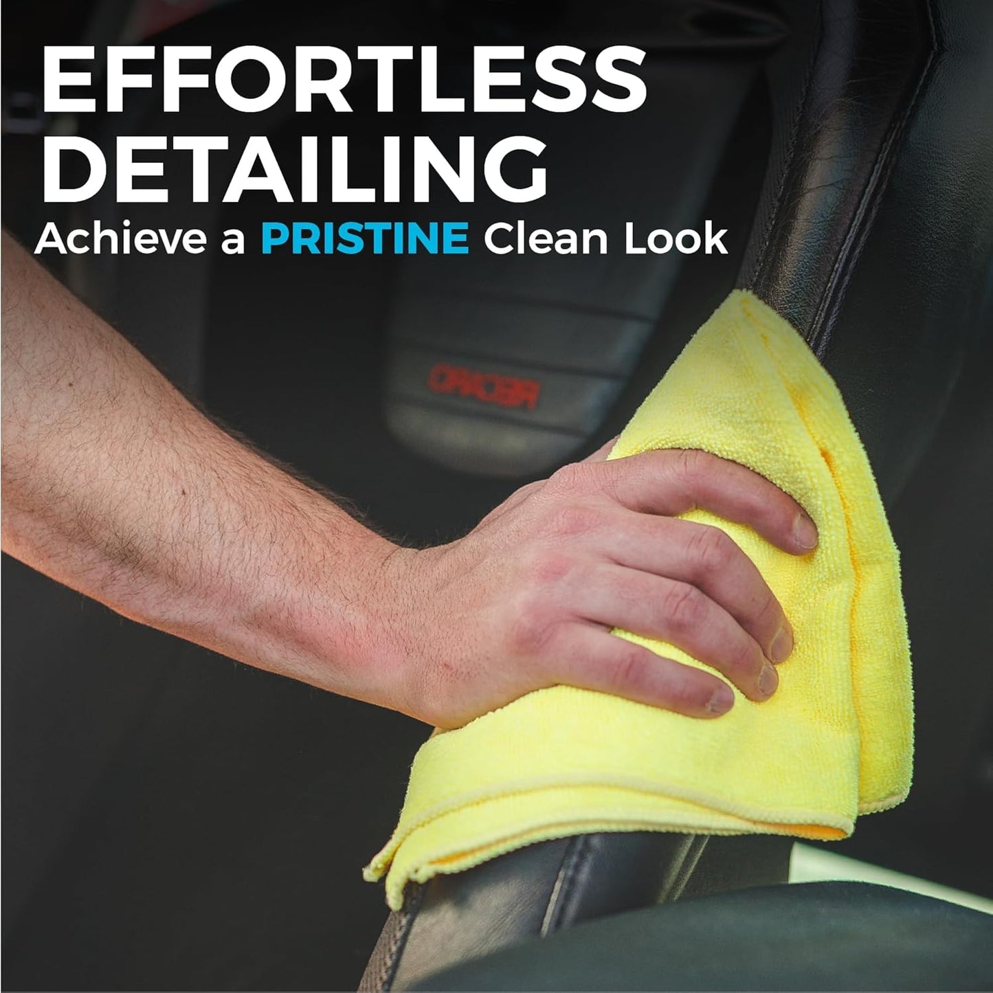 The Rag Company - All-Purpose Microfiber Terry Cleaning Towels - Commercial Grade, Highly Absorbent, Lint-Free, Streak-Free, Kitchens, Bathrooms, Offices, 300gsm, 14in x 14in, Royal Blue (12-Pack)