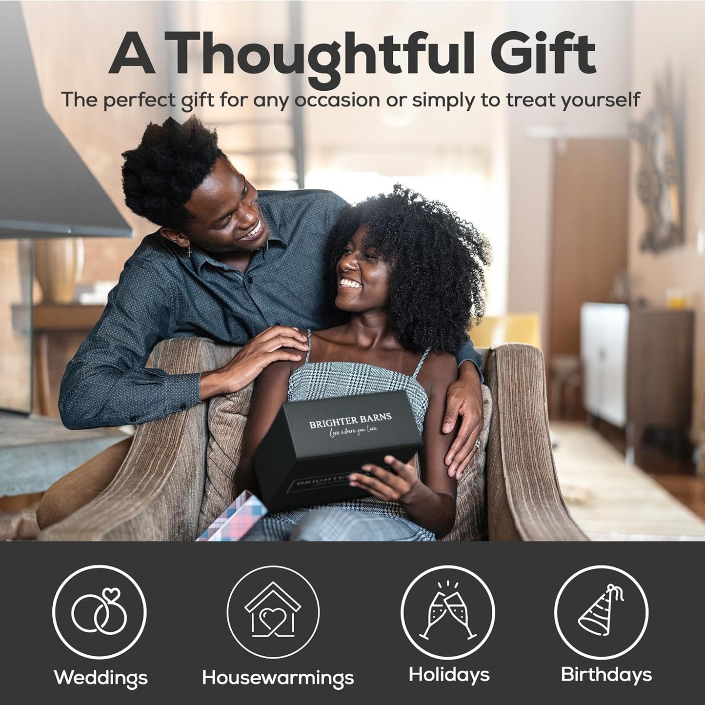 Luxury Glass Soap and Lotion Dispenser Set by Brighter Barns - Liquid Soap Dispenser Bathroom Set - White and Gold Bathroom Accessories for Vacation Rental, Airbnb, Hotel, Wedding Gift (Gold)