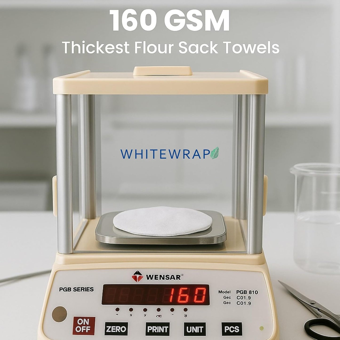 Flour Sack Towels| Tea Towel for Crafts| Kitchen Dish Cotton Blank Towel for Embroidery|Baking Bread Proofing Linen Cover| Thick Absorbent Quick Dry| 3 Pack 18"x28" White