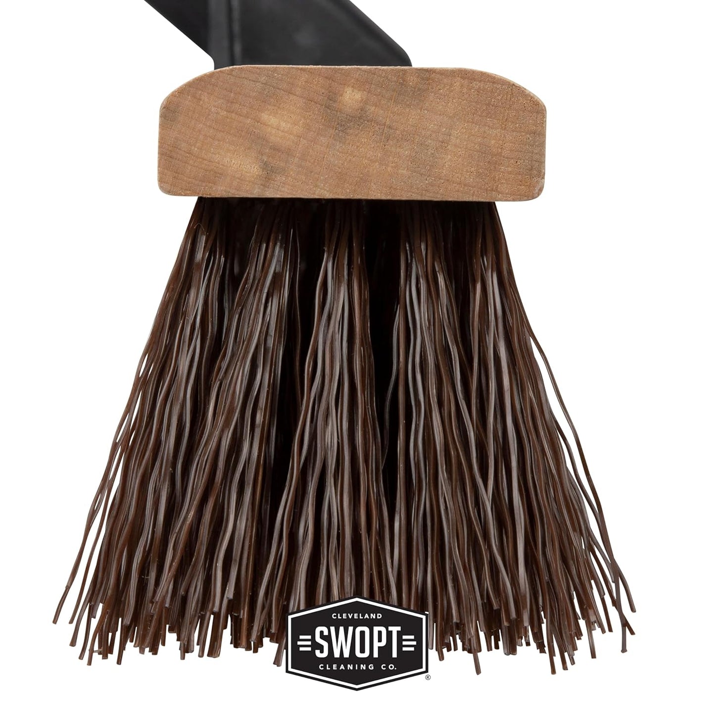 SWOPT 24” Premium Rough Surface Push Broom Head — Outdoor Push Broom for Driveways, Sidewalks, Patios — Cleaning Head Interchangeable with All SWOPT Cleaning Products for Efficient Cleaning & Storage