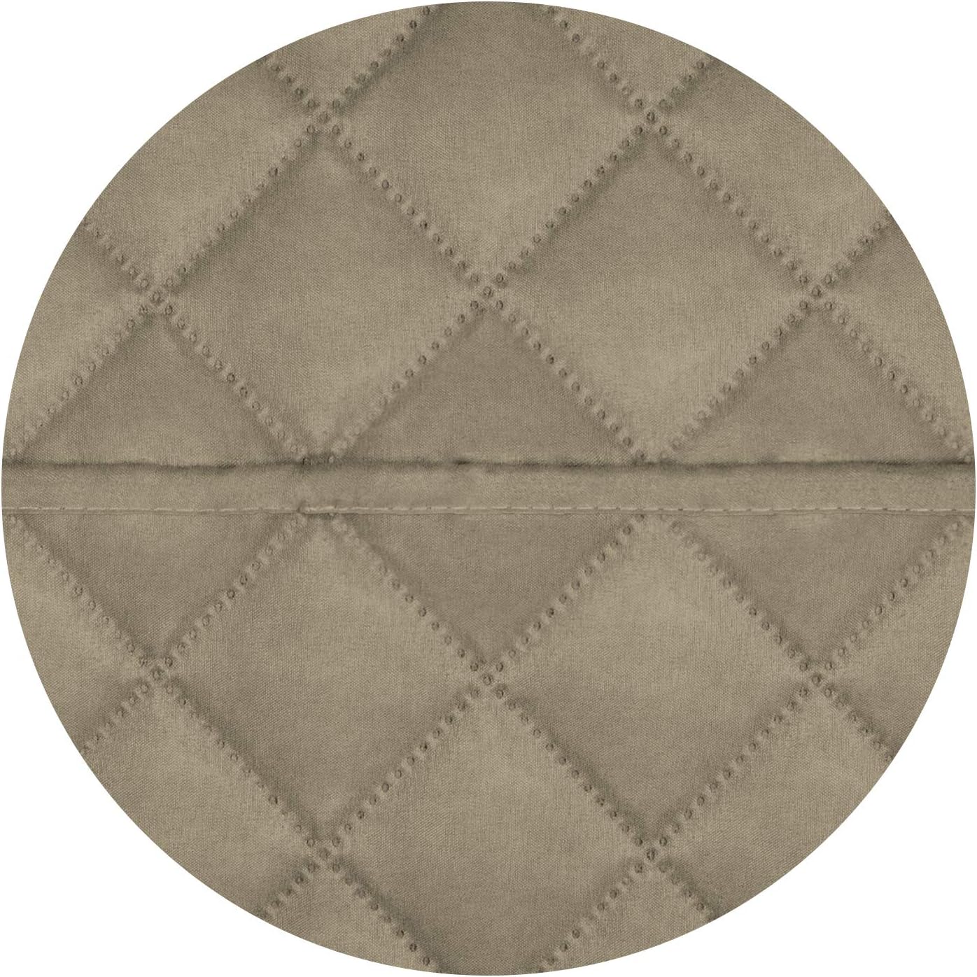 PureFit Reversible Quilted Sofa Cover, Water Resistant Medium Slipcover Furniture Protector, Washable Couch Cover with Non Slip Foam and Elastic Straps for Kids, Dogs, Pets (Loveseat, Beige/Beige)