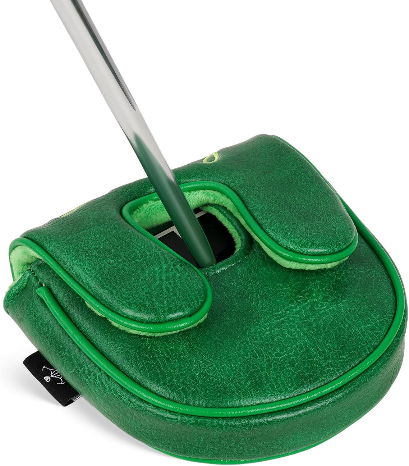 Golf Headcovers Golf Club Head Covers Four Leaf Clover Good Luck Charm - Clover Style Premium Leather Driver Fairway(FW) Wood Hybrid(UT) with Number Tags