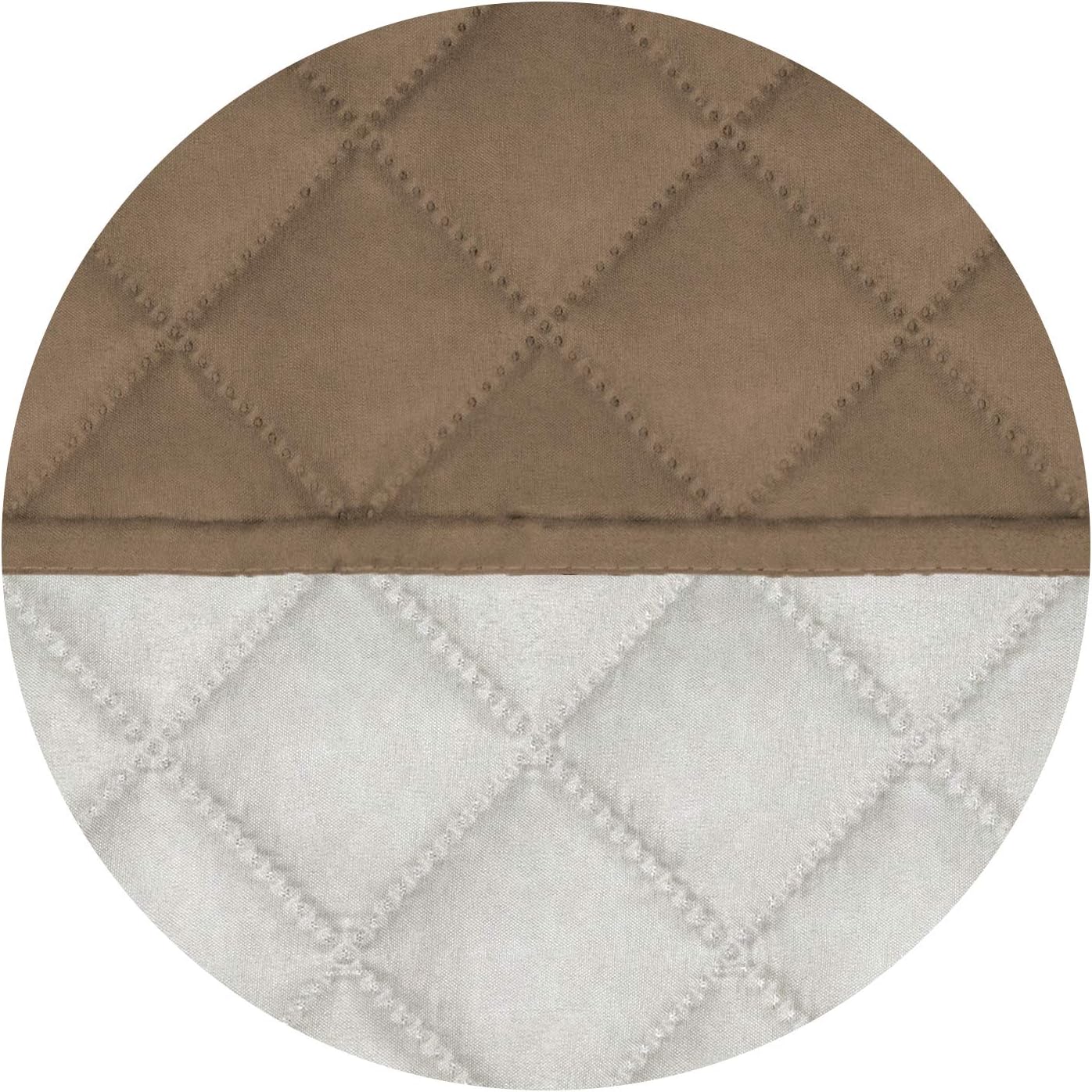 PureFit Reversible Quilted Sofa Cover, Water Resistant Medium Slipcover Furniture Protector, Washable Couch Cover with Non Slip Foam and Elastic Straps for Kids, Dogs, Pets (Loveseat, Camel/Ivory)