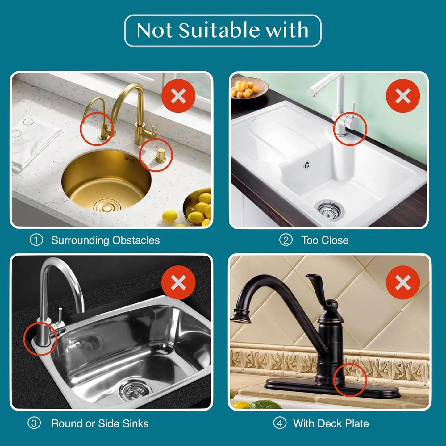 Kitchen Sink Faucet Mat - Water Absorbing Stone Drying Tray(WHITE) 23.6"