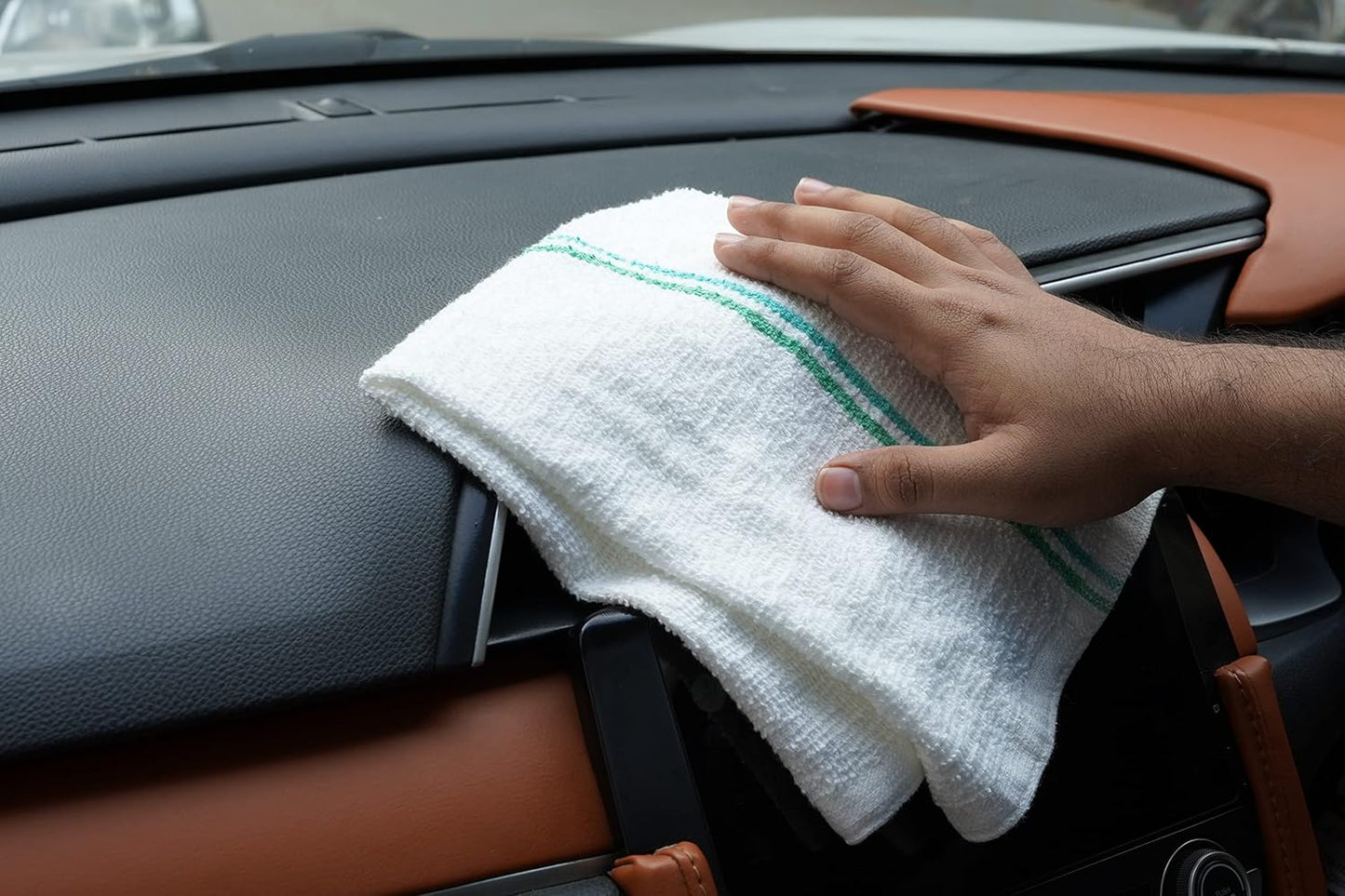 Avalon Towels Terry Bar Mop Towels (Value Pack of 60) Size 16"x19" – Absorbent and Durable, Multipurpose Cleaning Rags, Cotton Cleaning Cloths, Terry Cloth Rags, Reusable Shop Rag