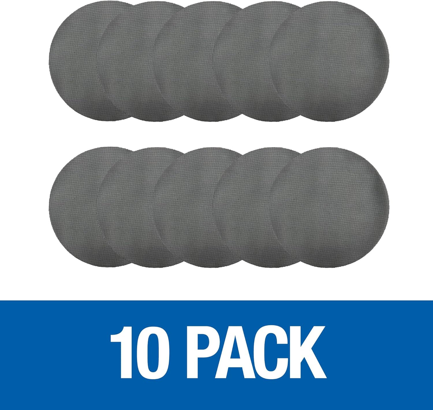 Floor Sanding Screen Disc, 10 Pack, 17", Grit 60