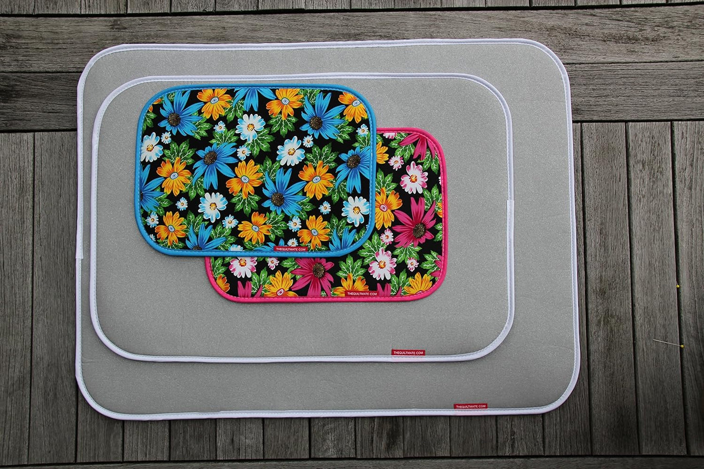 Premium Ironing Pad, Designed Especially for Quilters and Crafters, Classic, Silver, 17 in x 25 in