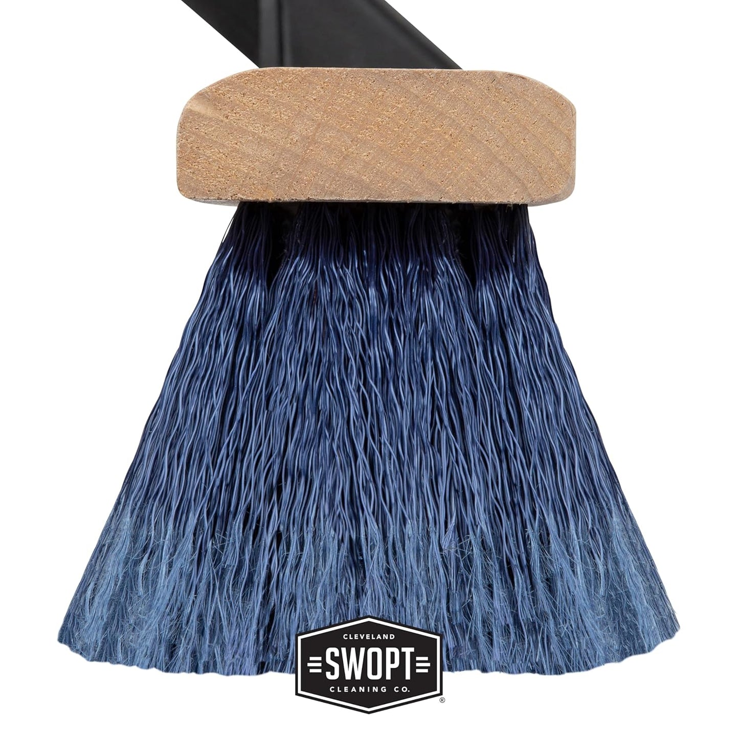 SWOPT 24” Premium Multi-Surface Push Broom Head — Cleaning Head Interchangeable with All SWOPT Cleaning Products for More Efficient Cleaning and Storage — Indoor and Outdoor Push Broom