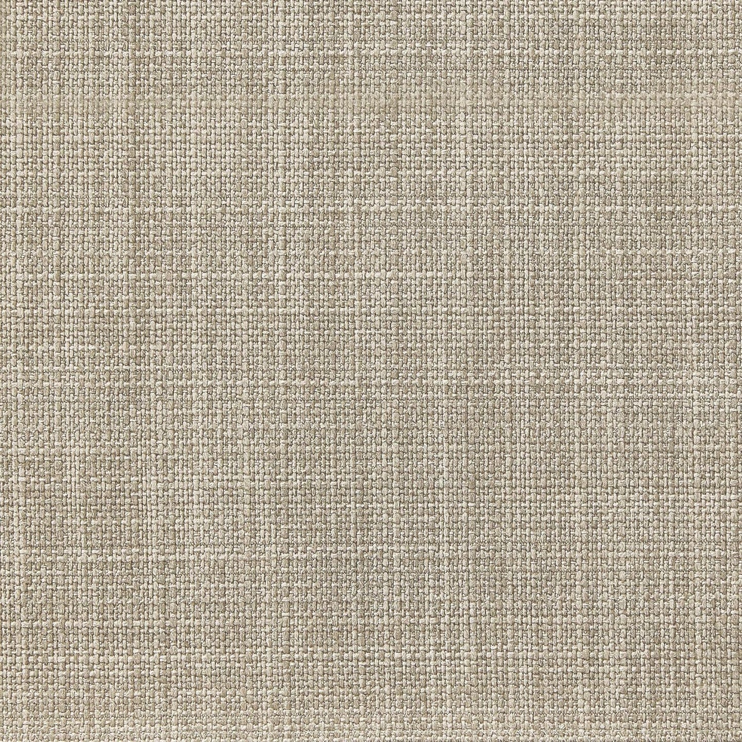 Amazon Basics Round Linen Ottoman with Storage, Tufted Upholstered Footstool for Living Room and Bedroom, 20" x 17", Linen Burlap Beige